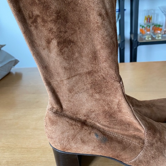 Suede Franco Sarto Boots | Knee-high suede tall boots - Picture 6 of 6